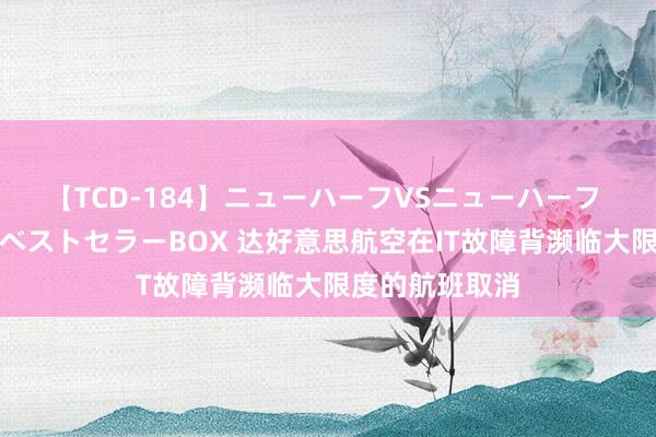 【TCD-184】ニューハーフVSニューハーフ 不純同性肛遊ベストセラーBOX 达好意思航空在IT故障背濒临大限度的航班取消